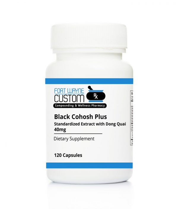 Black Cohosh Plus / 40 mg Standardized Extract with Dong Quai Fort