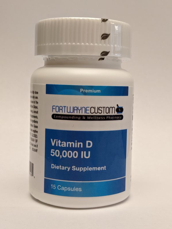 Vitamin D 50,000 IU Fort Wayne Custom Rx Store