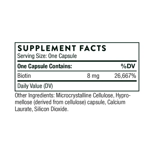 Biotin-8 60 Caps - Image 3
