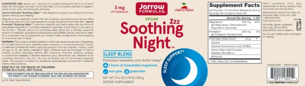 Soothing Night Magnesium 17.6 oz - Image 3