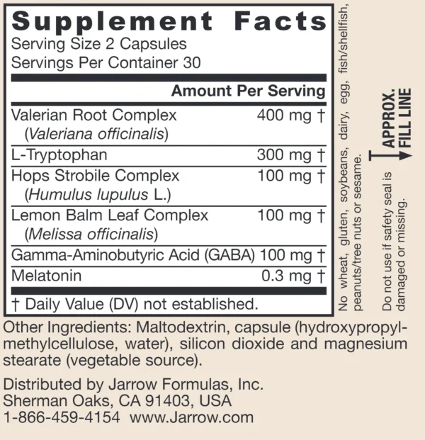 Sleep Optimizer (60 Veggie Caps) - Image 2