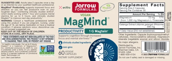 MagMind Productivity (60 Veg Caps) - Image 3