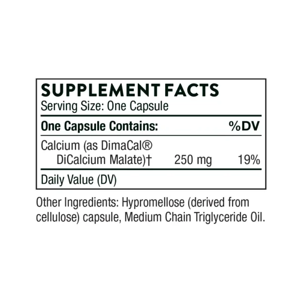 Calcium (120 Caps) - Image 2