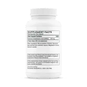 PharmaGABA100Supp