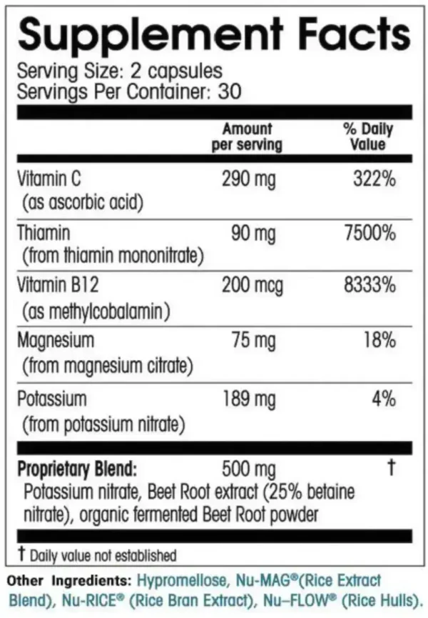 Nitric Oxide Support (Berkley Life) - Image 2