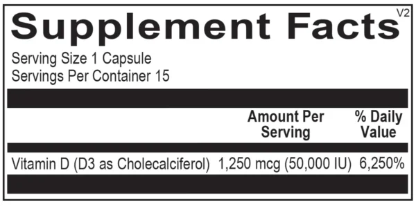 Vitamin D 50,000 IU - Image 2