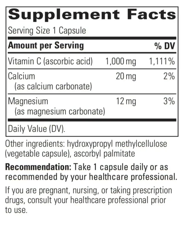 Buffered Vitamin C 1000mg - Image 2