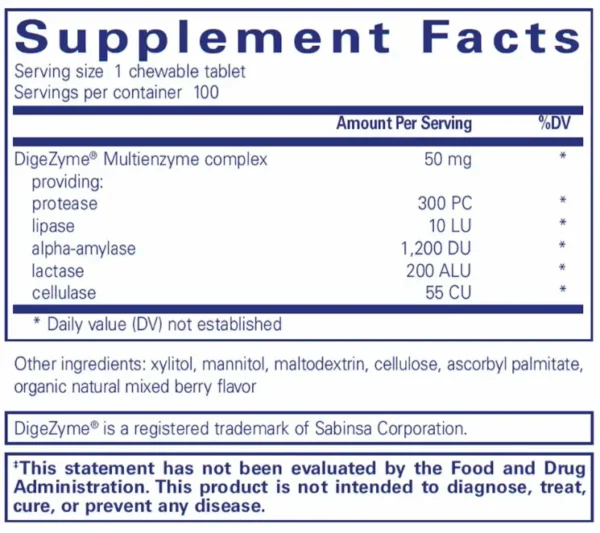 Digestive Enzyme Chewables - Image 2