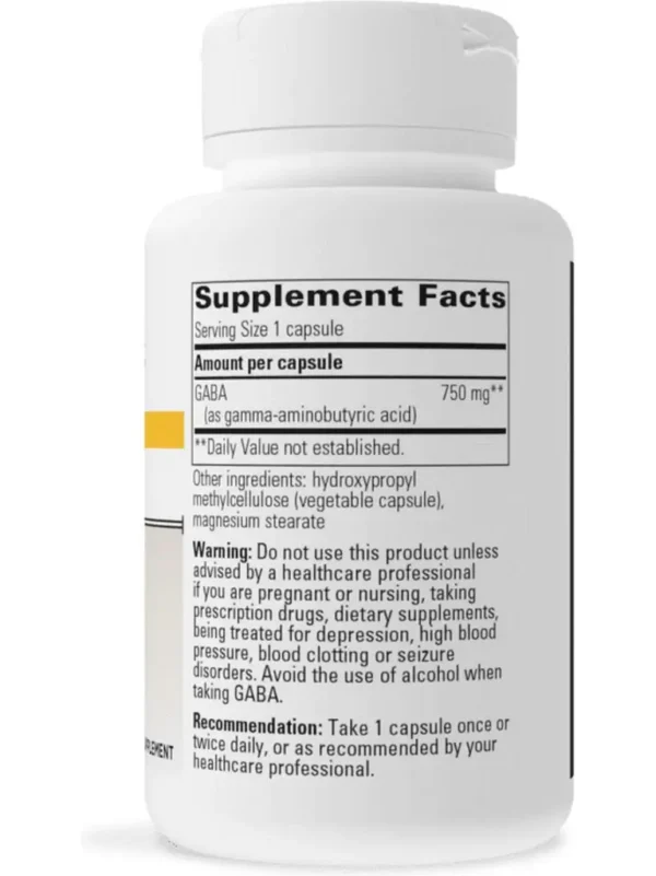 GABA 750 mg - Image 2