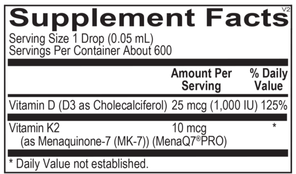 Liquid Vitamin D3 K2 - Image 2