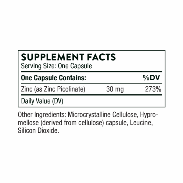 Zinc Picolinate 30mg - Image 2
