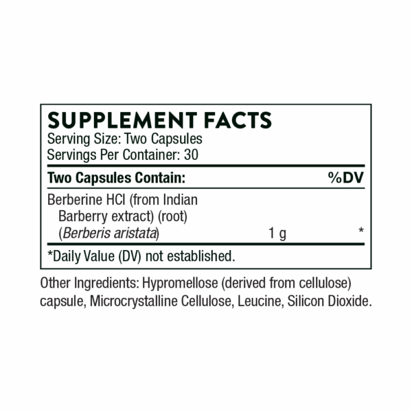 Berberine 1000 mg 60 Caps - Image 3