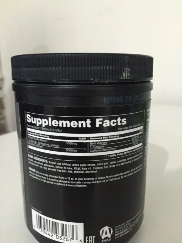 Fury (Pre-Workout) Powder - Image 3