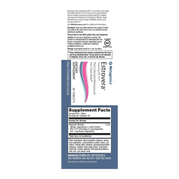 Estrovera 30 Tabs - Image 2